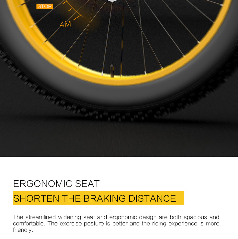 GOGOBEST GF600 Electric Bike 48V 13Ah Battery 1000W Motor 26x4.0 inch Fat Tire Aluminum Alloy Frame Shimano 7-speed Shift Max Speed 40km/h 110KM Power-assisted mileage Range LCD Display IP54 Waterproof - Black Yellow