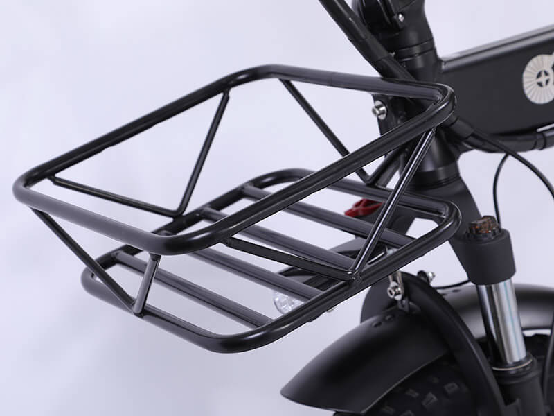 Electric Fat Tire Bike CMACEWHEEL GW20 basket this is Electric Fat Tire Bike CMACEWHEEL GW20 basket image 2