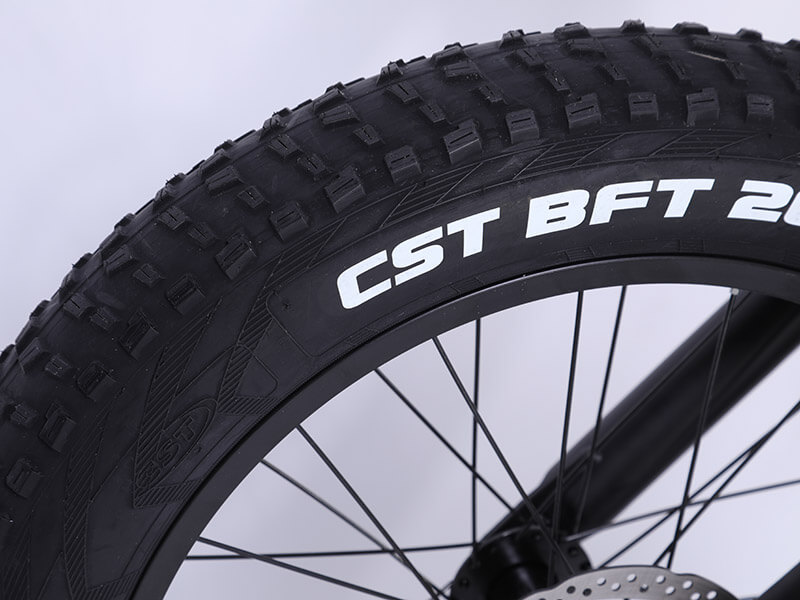 Electric Fat Tire Bike CMACEWHEEL GW20 fat tire this is Electric Fat Tire Bike CMACEWHEEL GW20 tire image