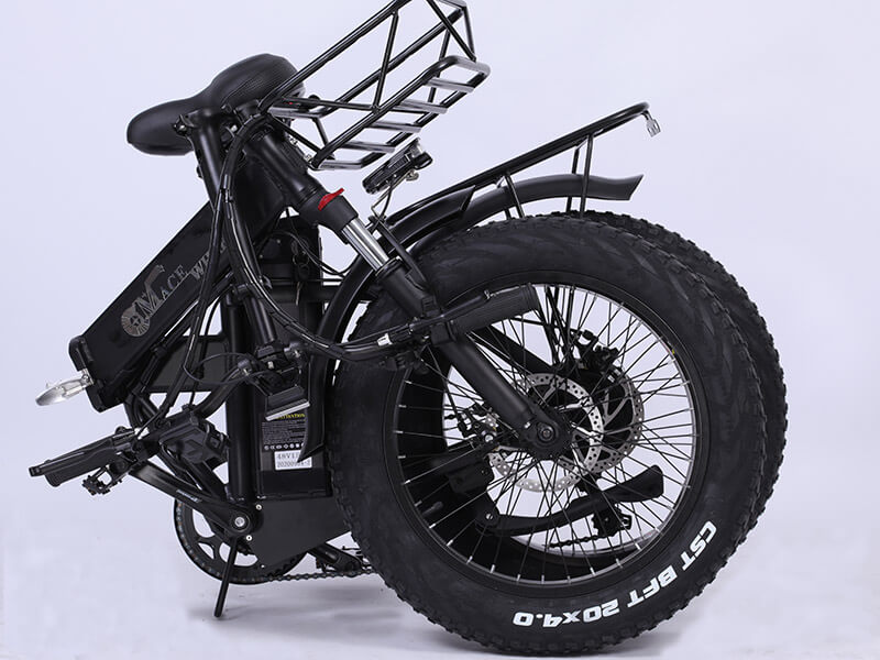 Electric Fat Tire Bike CMACEWHEEL GW20 folding ebike this is Electric Fat Tire Bike CMACEWHEEL GW20 foding image