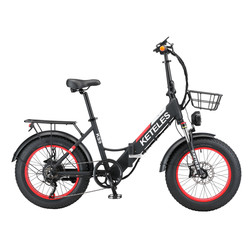 KETELES KS9 Folding Bike-1000W-black