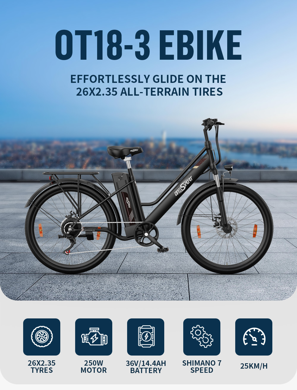 ONESPORT OT18 Electric Bike